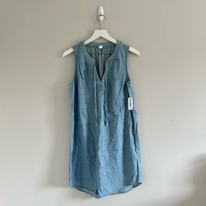 Old Navy Light Jean Dress Size M NWT